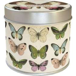 Zapachowa świeczka 50 - motyle - zapach róż