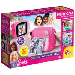 PROMO Aparat fotograficzny natychmiastowe zdjęcia 3w1 PRINT CAM Barbie Instant 97050 LISCIANI (304-97050) - 1