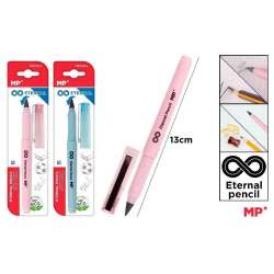 Ołówek wieczny ze skuwką różowy