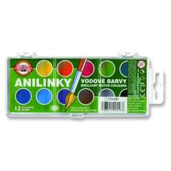 Farby akwarelowe Anilinky Brilliant 12 kolorów - 1