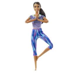 Lalka Barbie Made to Move Kwiecisty Niebieski strój (GXP-763705) - 1
