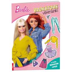 Książeczka Barbie. Brokatowe Ubieranki (SDLB-1103) - 1