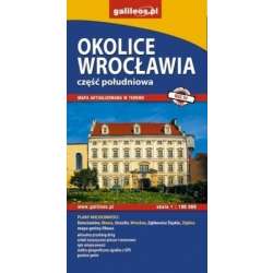 Mapa - Okolice Wrocławia cz. południowa 1:100 000