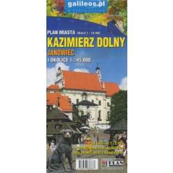 Mapa - Kazimierz Dolny i okolice 1:45 000 - 1