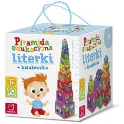Książka Piramida edukacyjna. Literki + książeczka w pudełku (9788381063579)