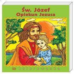 Święty Józef opiekun Jezusa. Kolorowanka
