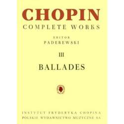 Chopin Complete Works III Ballades - 1