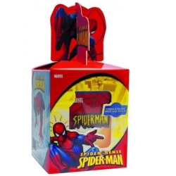PIECZĄTKI -KONTUROWE PUD.SPIDER-MAN -3 PIECZ, 3 KREDKI - 1