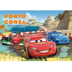 CLEMENTONI PUZZLE 104 MAXI CARS 2  PORTO CORSA  68x48cm - 3