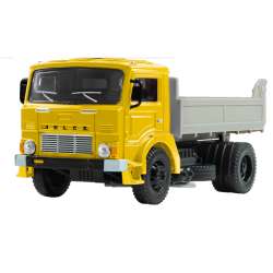 PRL 1:43 Jelcz 317 ciężarówka z wywrotką -żółta kabina (K-528) - 1