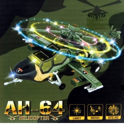 HELIKOPTER 'AH-64' NA BATERIE ŚWIATŁA /DŹWIĘK - 3