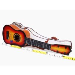 Gitara plastik. ze stalowymi strunami w foliowym pokrowc - 3