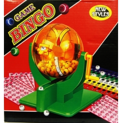 BINGO GRA -MASZYNA Z KULKAMI w pudełku - 2