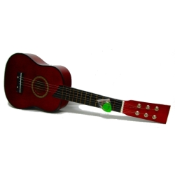 GITARA DREWNIANA DUŻA 6 STRUN 63cm -w pudełku - 1