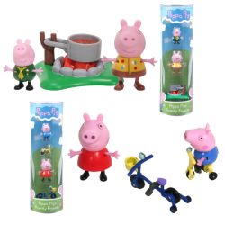 EP ŚWINKA PEPPA 2 FIGURKI I AKCESORIA w tubie - 1