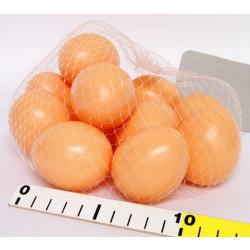 Jajka plastikowe 12szt. w siatce 6cm - 2