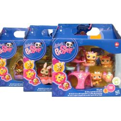 LITTLE PET SHOP 3 ZWIERZĄTKA DOMOWE w pudełku [93631] - 1