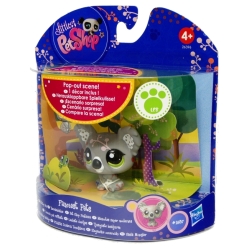 LITTLEST PET SHOP 26394 ZWIERZĄTKO PREMIUM -ze scenką - 2