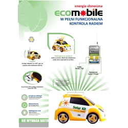 Eco mobil -samochód zdalnie sterowany na baterię solarną - 2