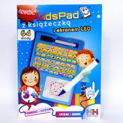 Tablet z kolor książeczką, lusterkiem, ekran LED, polski - 6