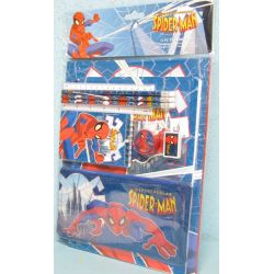 ZESTAW SZKOLNY SPIDER-MAN -2 TECZKI, KOŁONOTATNIK.. 11el - 2