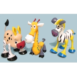 ZWARIOWANY ZWIERZYNIEC -3 FIGU - 2
