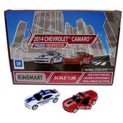 Samoch.Kinsmart Chevrolet Camaro Policja 1:38 (HXKT191) - 1