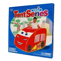 Namiot auto czerwone samorozkładalny w pudełku - 2
