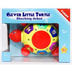 Żółwik edukacyjny dźwiękowy ze światełkami w pudełku - 3