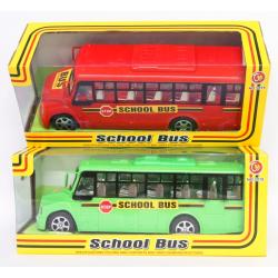 Autobus szkolny na baterie 26cm w pudełku - 1