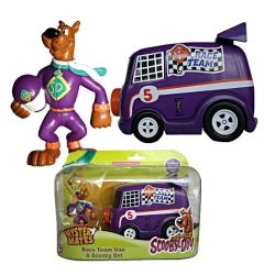 'SCOOBY-DOO' SAMOCHÓD Z FIGURKĄ pod kloszem - 1
