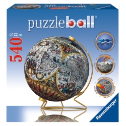 RAVENSBURGER KULA 540el. HISTORYCZNA MAPA ŚWIATA - 1