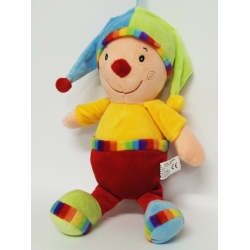 PLUSZ WELUROWY PJACYK Z GRZECHOTKĄ 33cm - 2