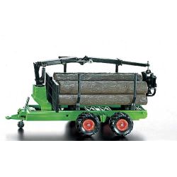 SIKU 3155 Przyczepa do transportu drewna - 1