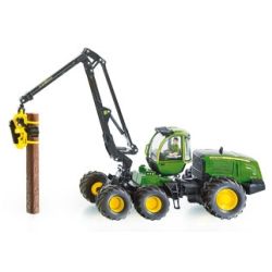 MODEL 'SIKU' 4059 JOHN DEERE 1470E KOMBAJN DO PRAC LEŚNY - 1