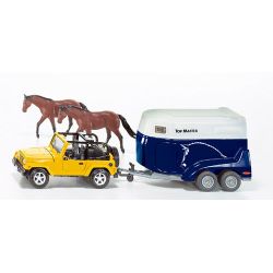 SIKU 4670 Jeep z przyczepą TOP MASTER - 1