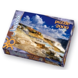 PUZZLE TREFL 2000 GORĄCE ŹRÓDŁA YELLOWSTONE - 1