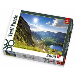 PUZZLE TREFL 2000 DOLINA PIĘCIU STAWÓW W TATRACH - 1