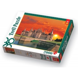PUZZLE TREFL 2000 ZAMEK W CHAMBORD, FRANCJA - 1