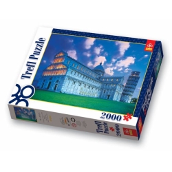 PUZZLE TREFL 2000 KRZYWA WIEŻA W PIZIE, WŁOCHY - 1