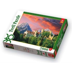 PUZZLE TREFL 2000 ZAMEK HOHENSCHWANGAU W BAWARII - 1