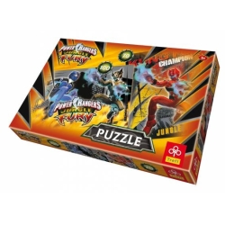 PUZZLE TREFL 70+100el POWER RANGERS - 1