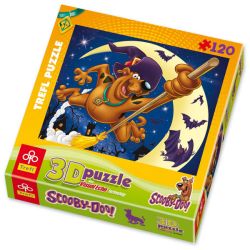 PUZZLE TREFL 3D-120 W ŚWIETLE KSIĘŻYCA - SCOOBY DOO - 1