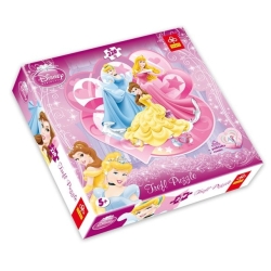 PUZZLE TREFL 220 KONTUROWE KSIĘŻNICZKI DISNEY'A - 1