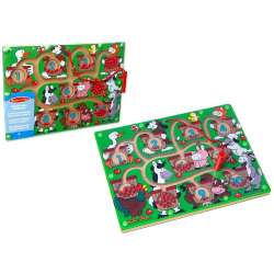 Labirynt magnetyczny drewniany