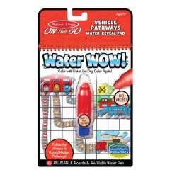 PROMO MELISSA Kolorowanka wodna Water Wow! Ścieżki pojazdów 40177 (40177 MELISSA)