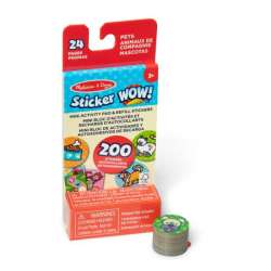 MELISSA Sticker WOW! Notesik Mini Activity Pad z naklejkami Zwierzęta 50297 (50927 50297 MELISSA)