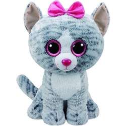 Beanie Boos Kiki - Szary Kot 42cm