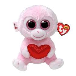 Beanie Boos Gigi - małpka z sercem 15cm - 1