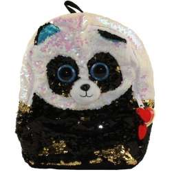 TY Fashion duży cekinowy plecak Bamboo Panda - 1